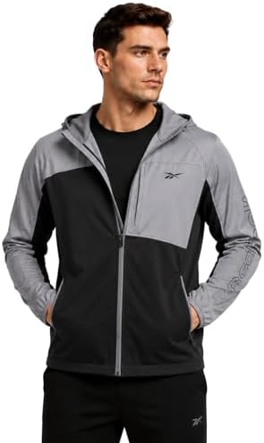 Cottonhood Men's Pullover Windbreaker - Reflective Anorak Jacket